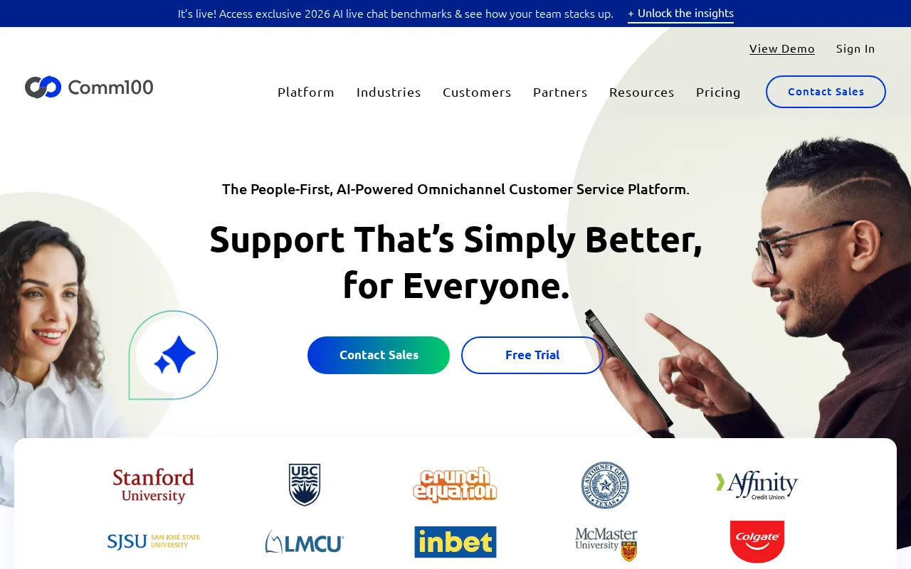 Comm100 — preview screenshot