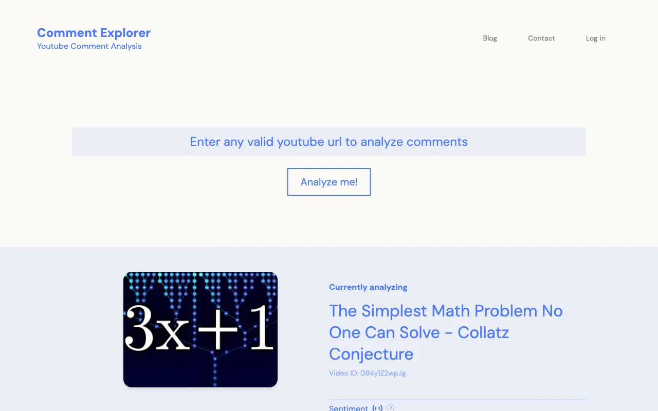Comment Explorer — preview screenshot