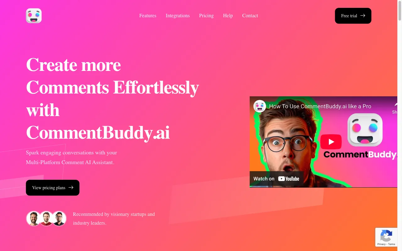 CommentBuddy.ai — preview screenshot