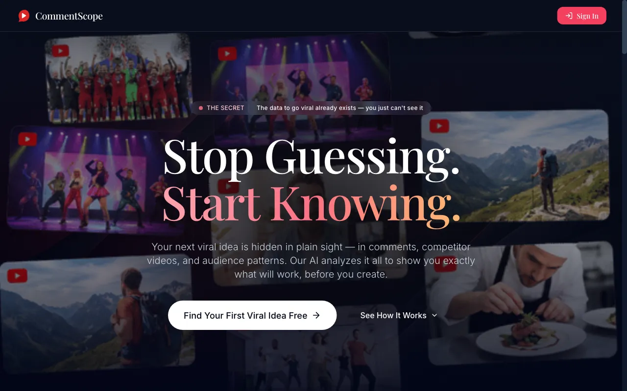 CommentScope — preview screenshot