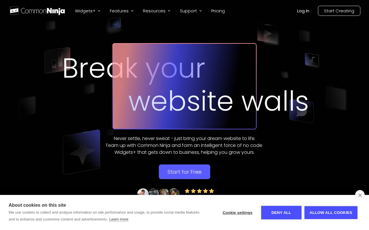 Common Ninja — preview screenshot