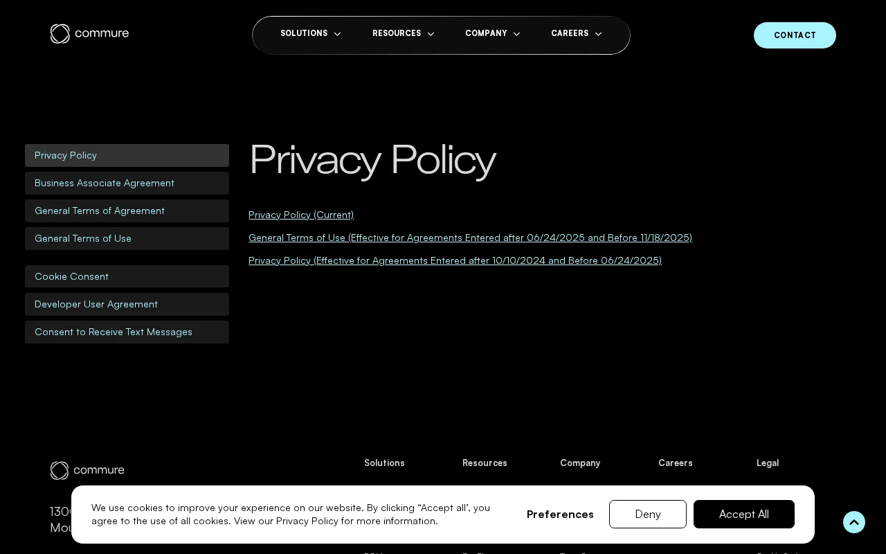 Commure — preview screenshot