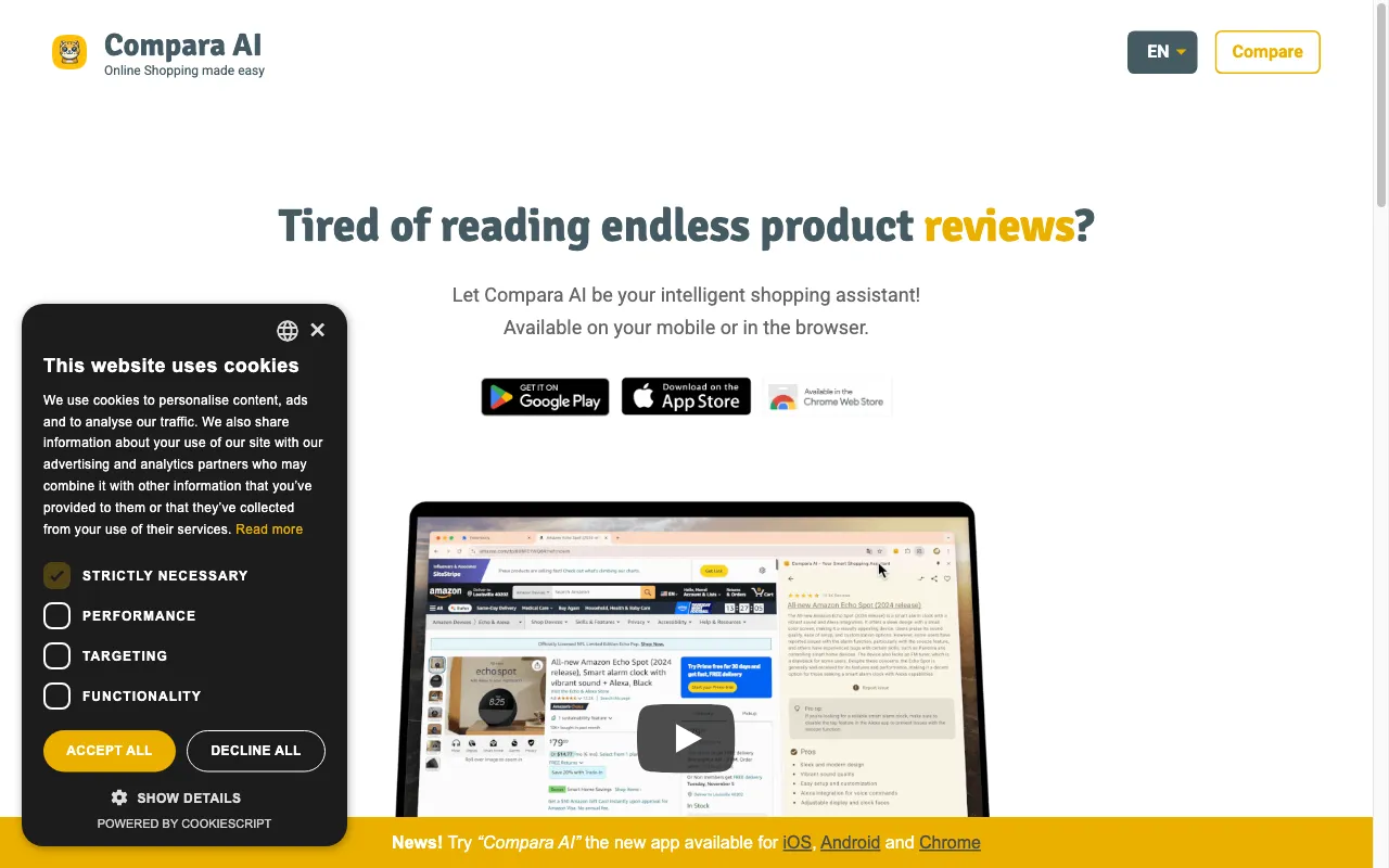 Compara.cat — preview screenshot