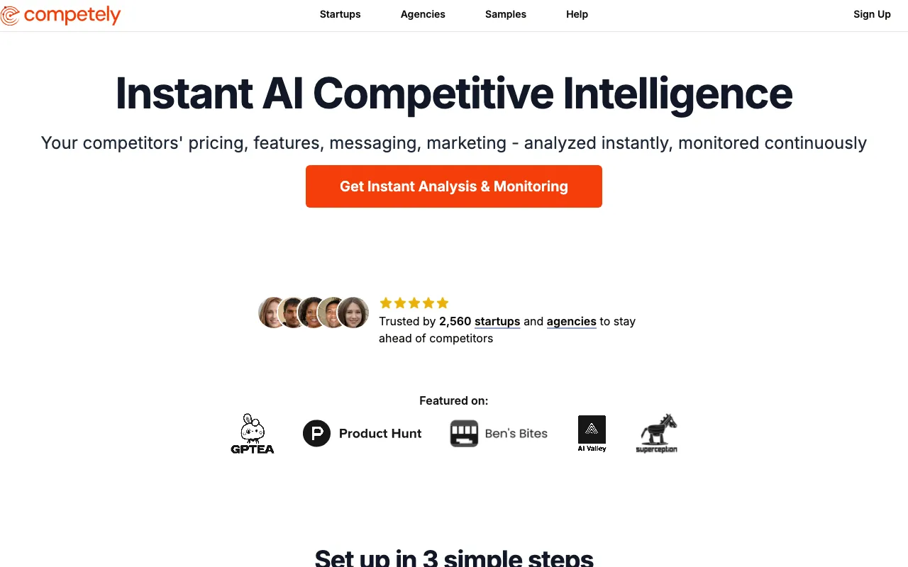 Competely — preview screenshot