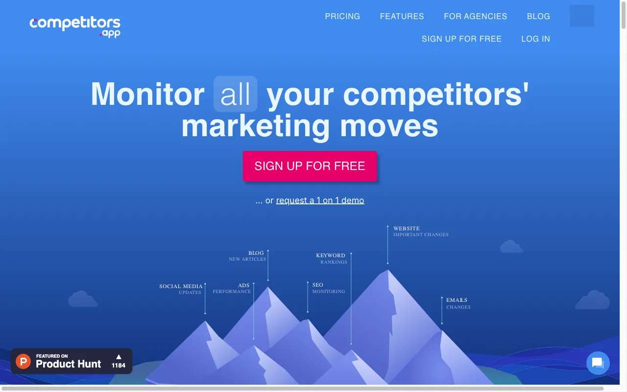 Competitors App — preview screenshot