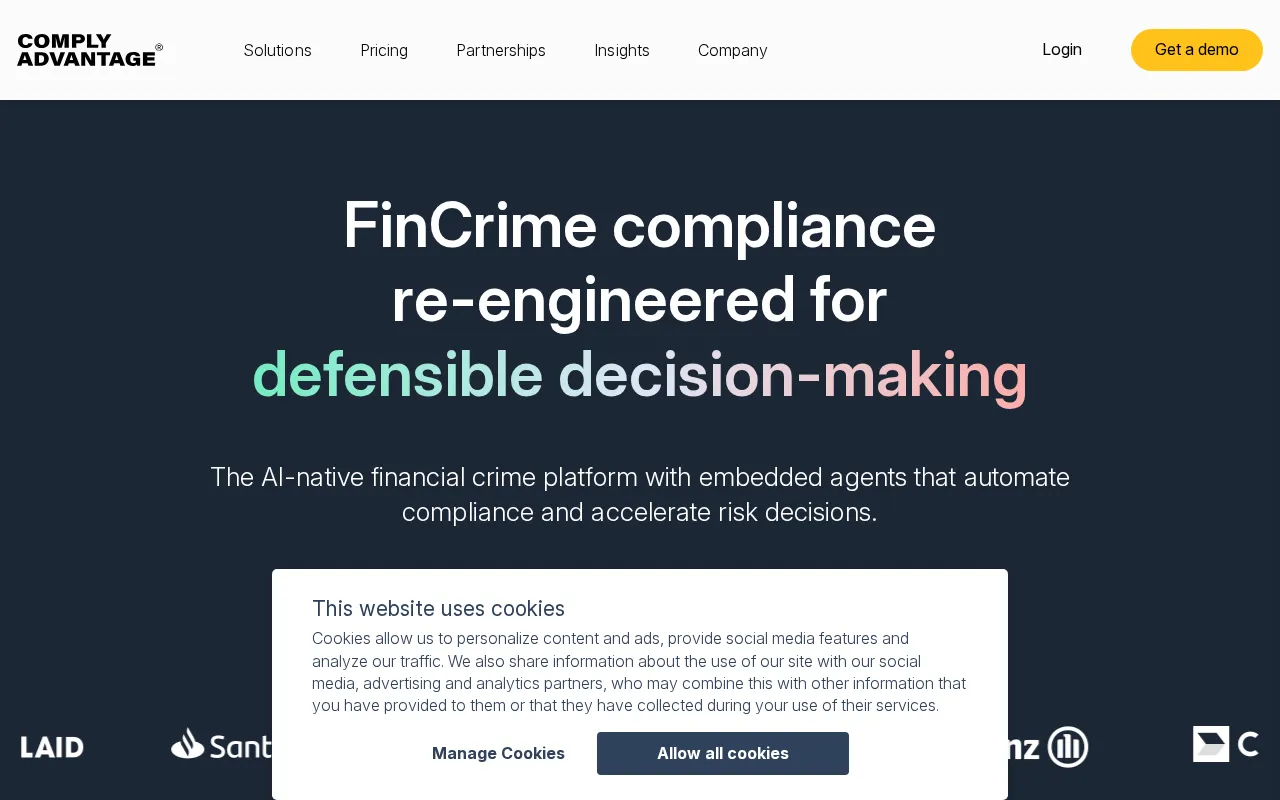 Complyadvantage — preview screenshot