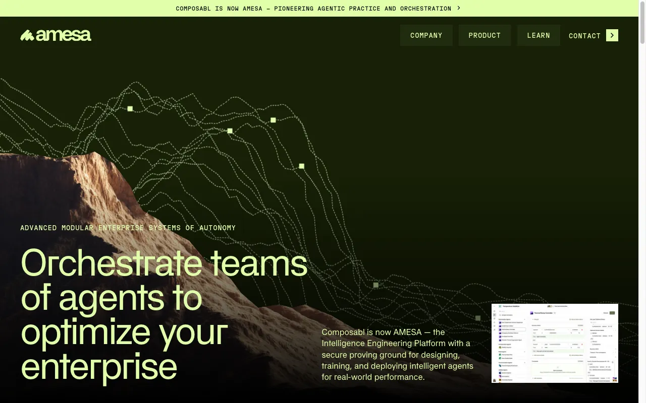 Amesa — preview screenshot
