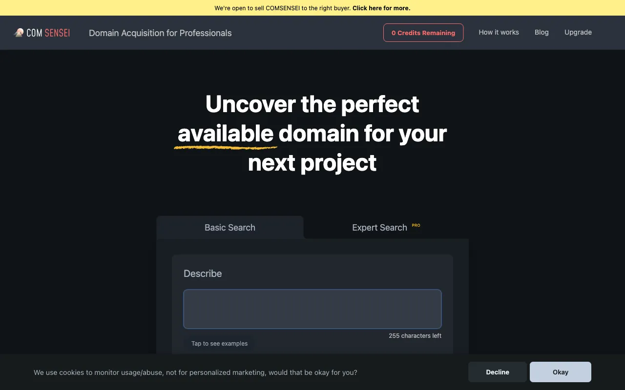 COMSENSEI — preview screenshot