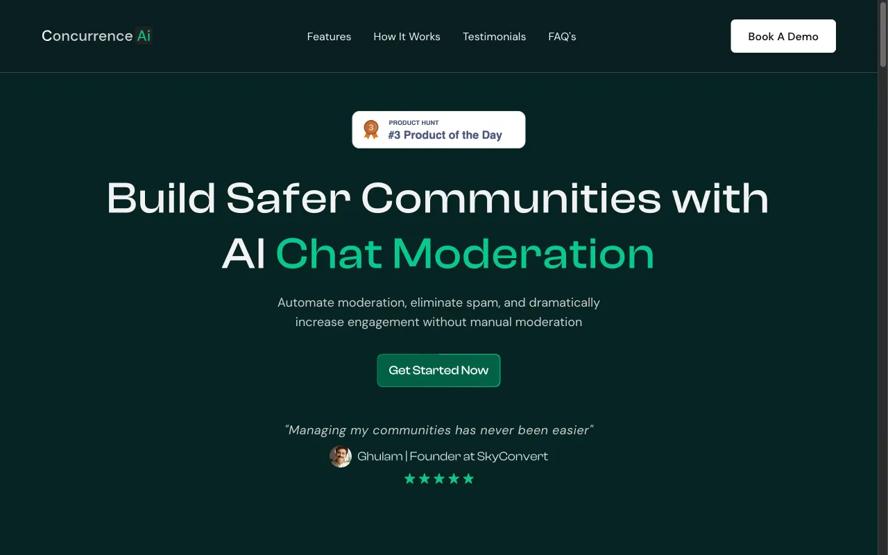 Concurrence AI — preview screenshot