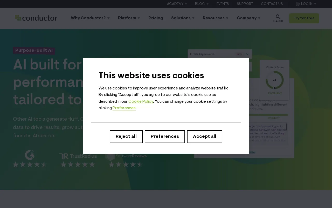 Conductor AI — preview screenshot