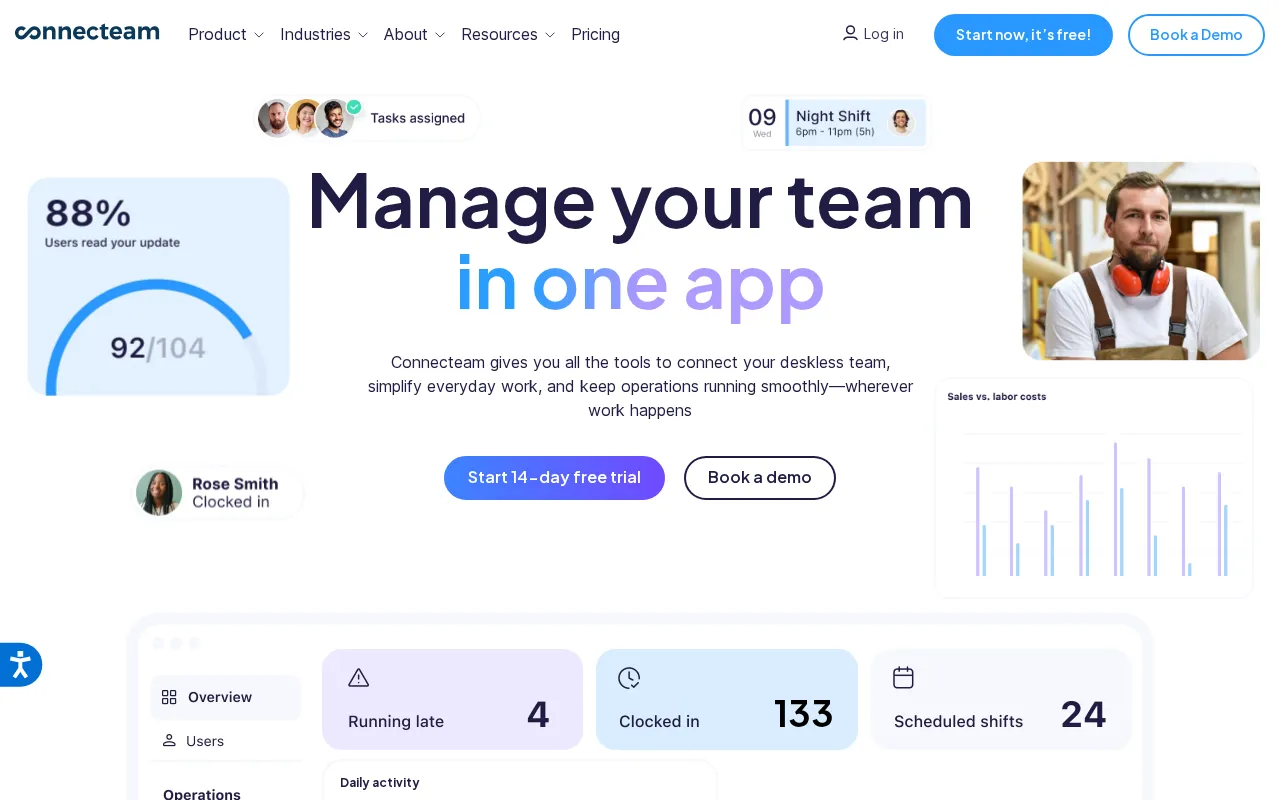 Connecteam — preview screenshot