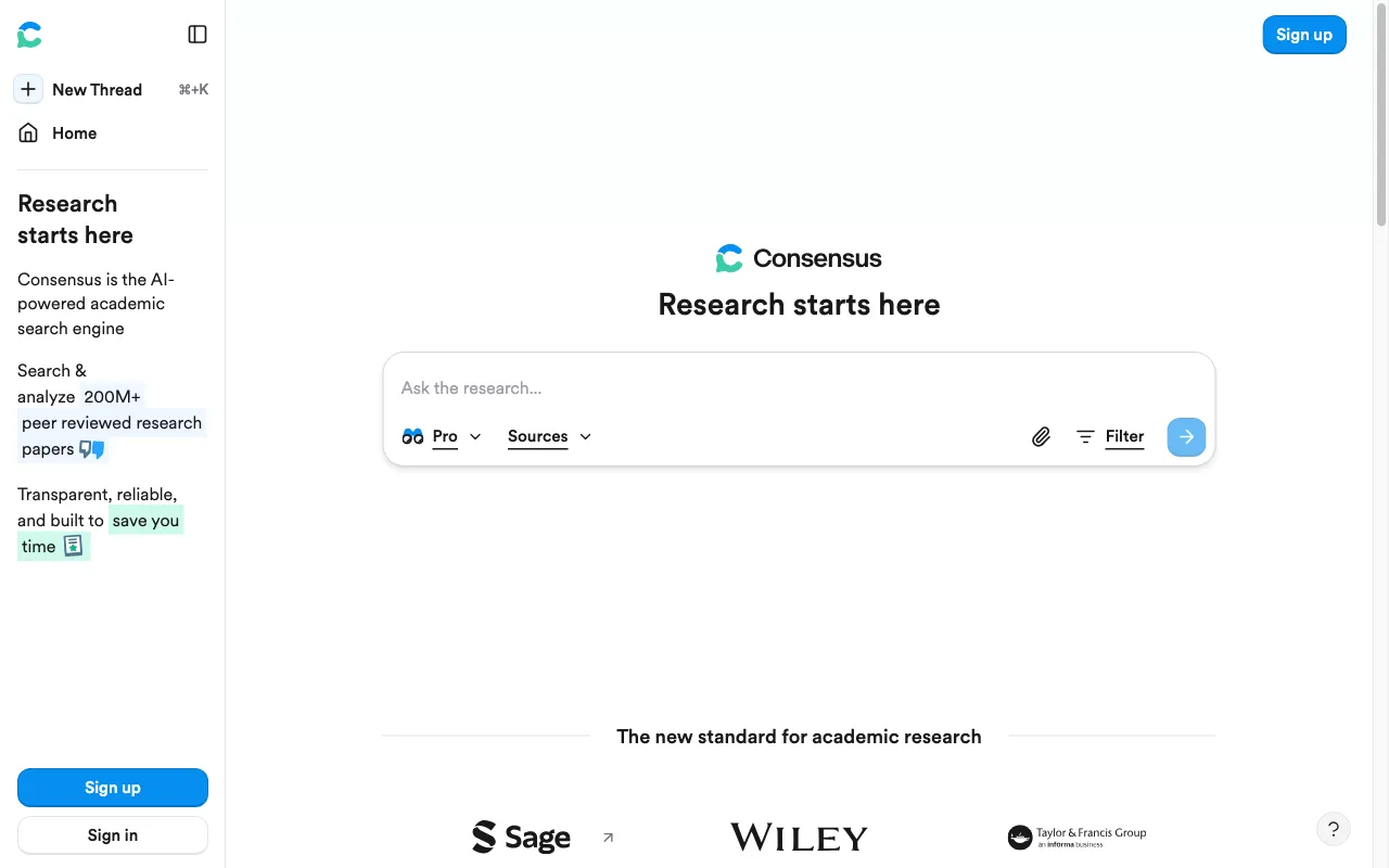 Consensus — preview screenshot