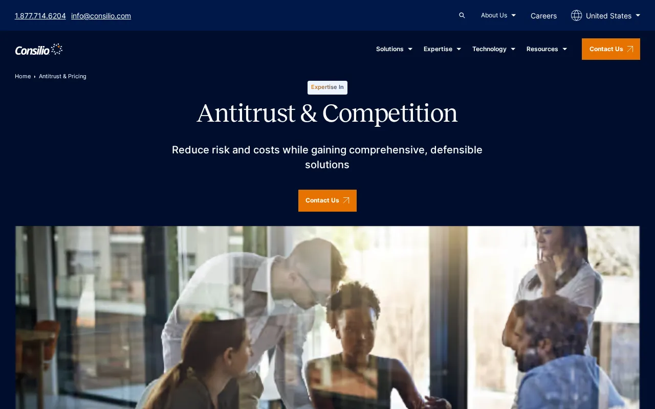 Consilio — pricing page