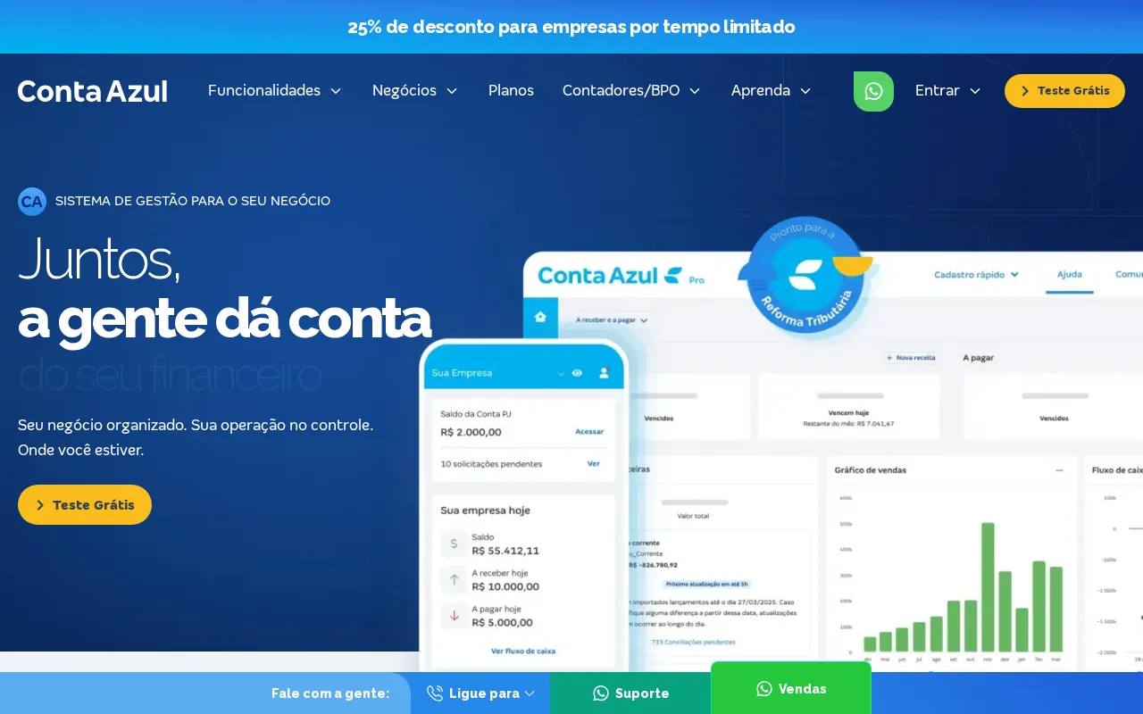 Conta Azul — preview screenshot