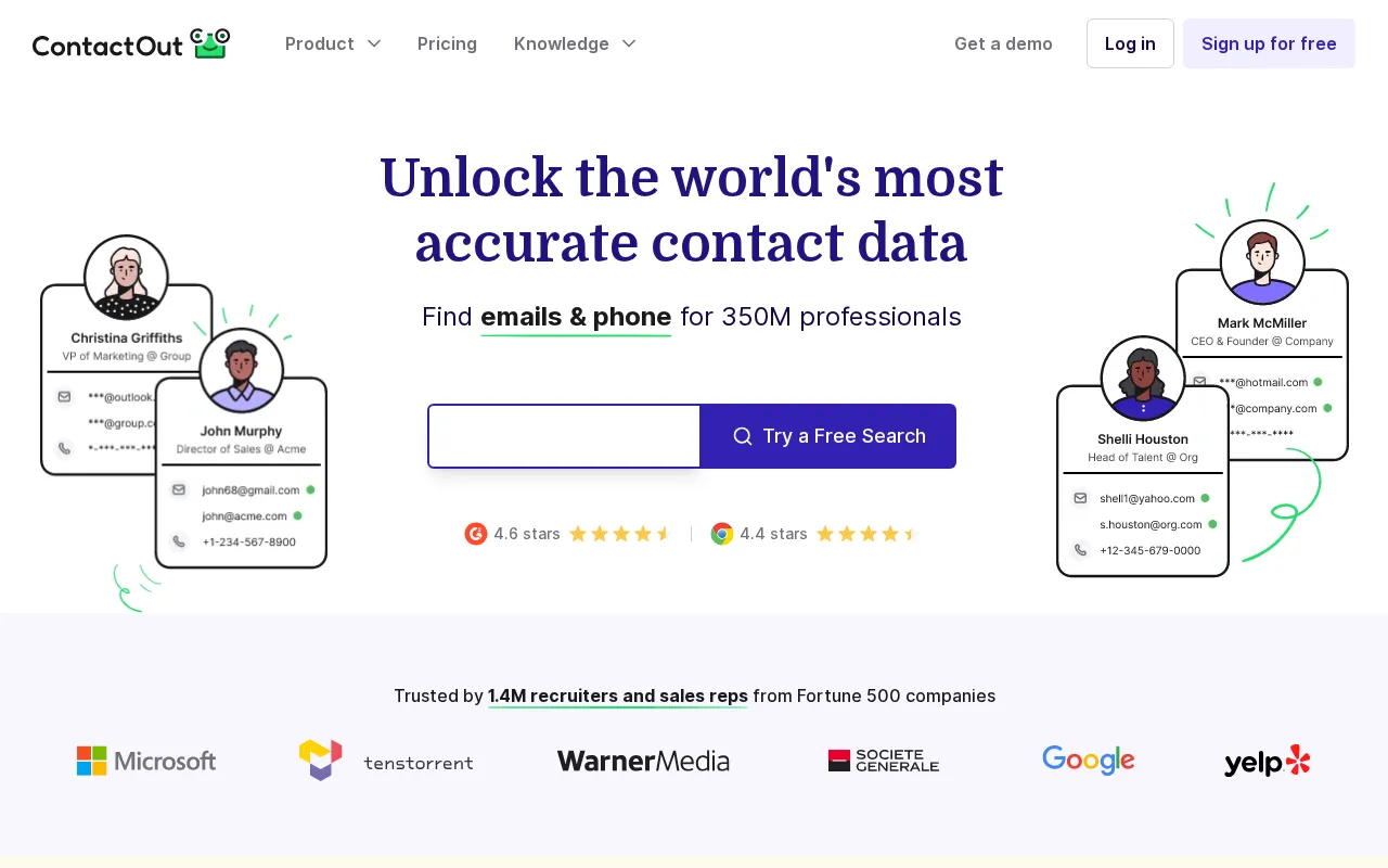 Contactout — preview screenshot