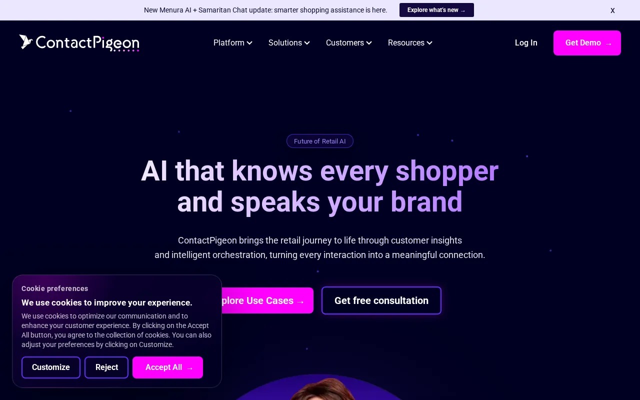 ContactPigeon — preview screenshot