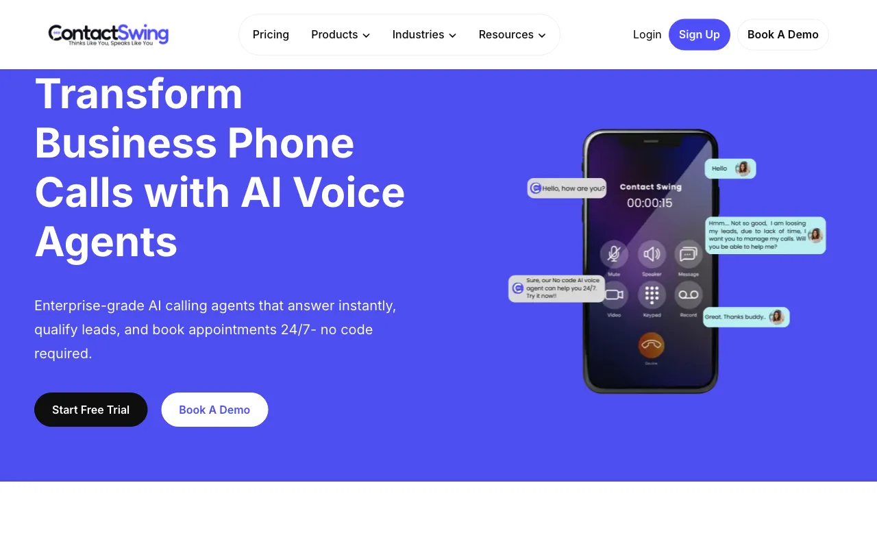 ContactSwing — preview screenshot
