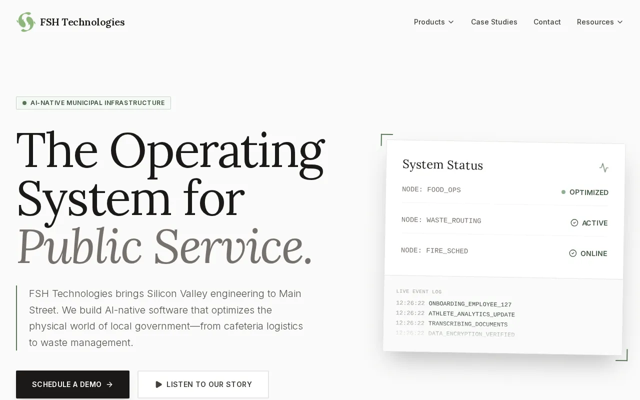 FSH Technologies — preview screenshot