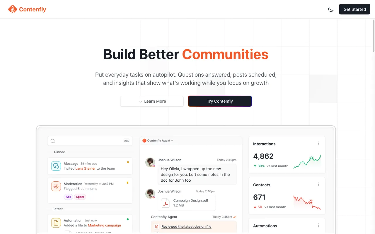 Contenfly — preview screenshot