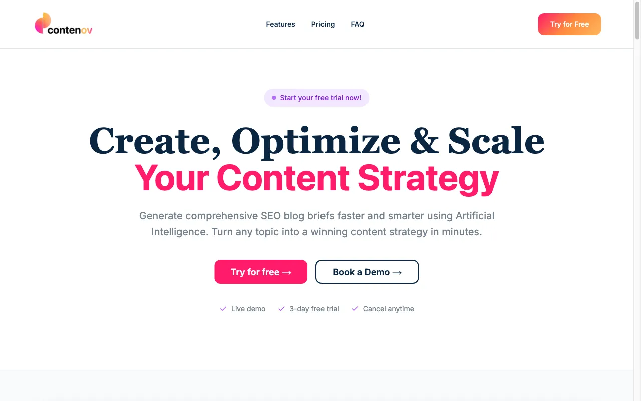 Contenov — preview screenshot