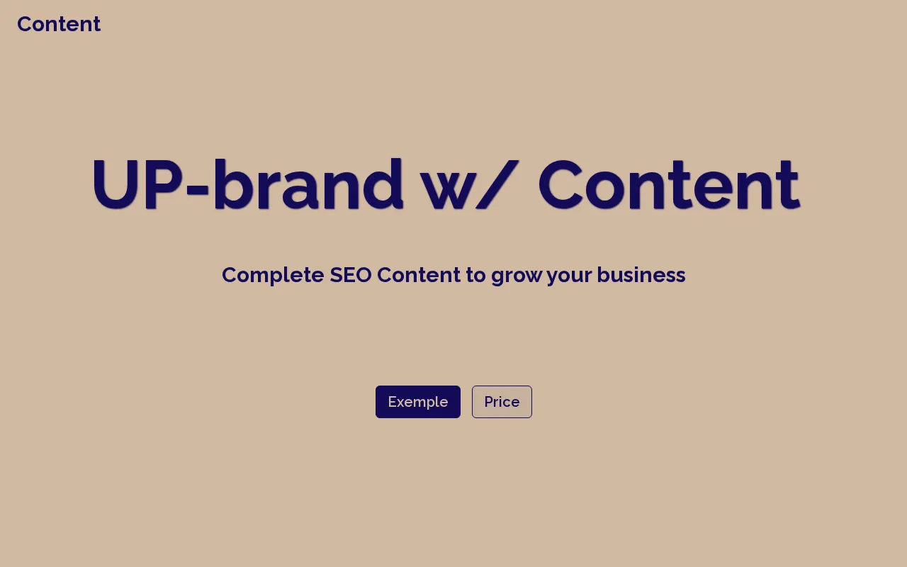 Content 4 Business — preview screenshot