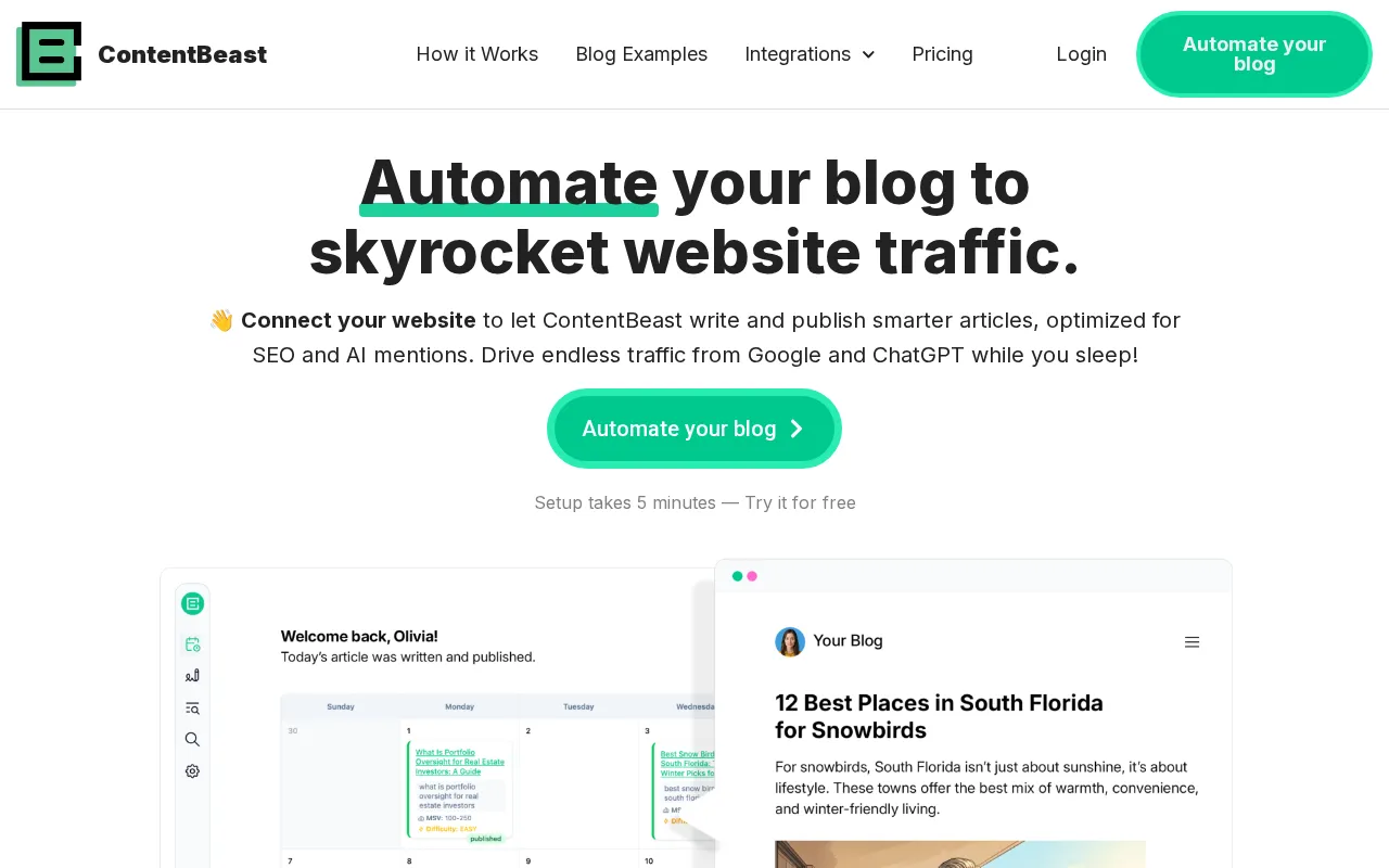 ContentBeast — preview screenshot