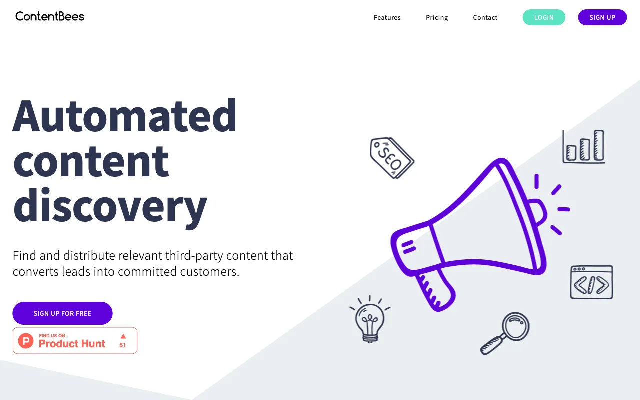 ContentBees — preview screenshot