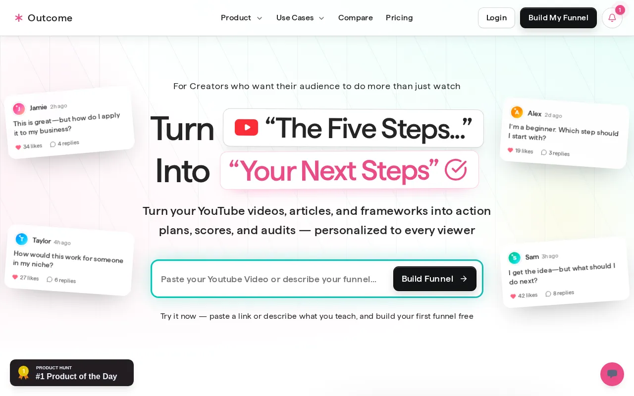 Outcome — preview screenshot