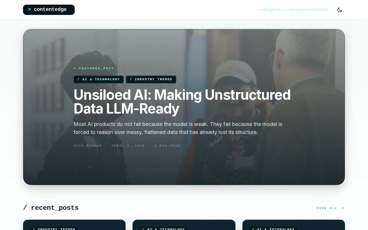 ContentEdge — preview screenshot