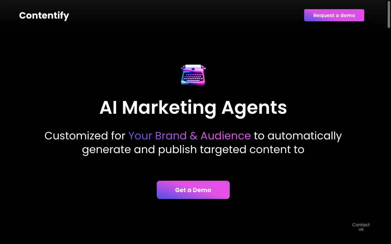 Contentify — preview screenshot