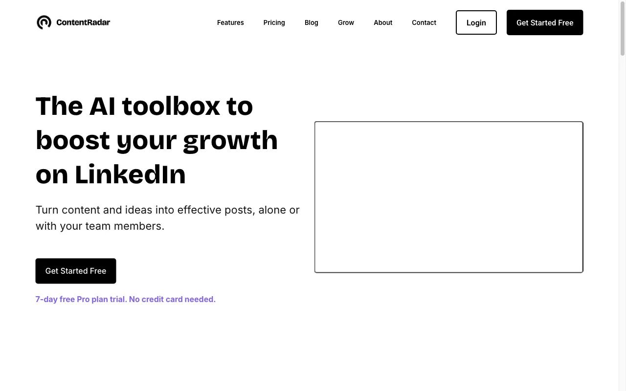 ContentRadar — preview screenshot