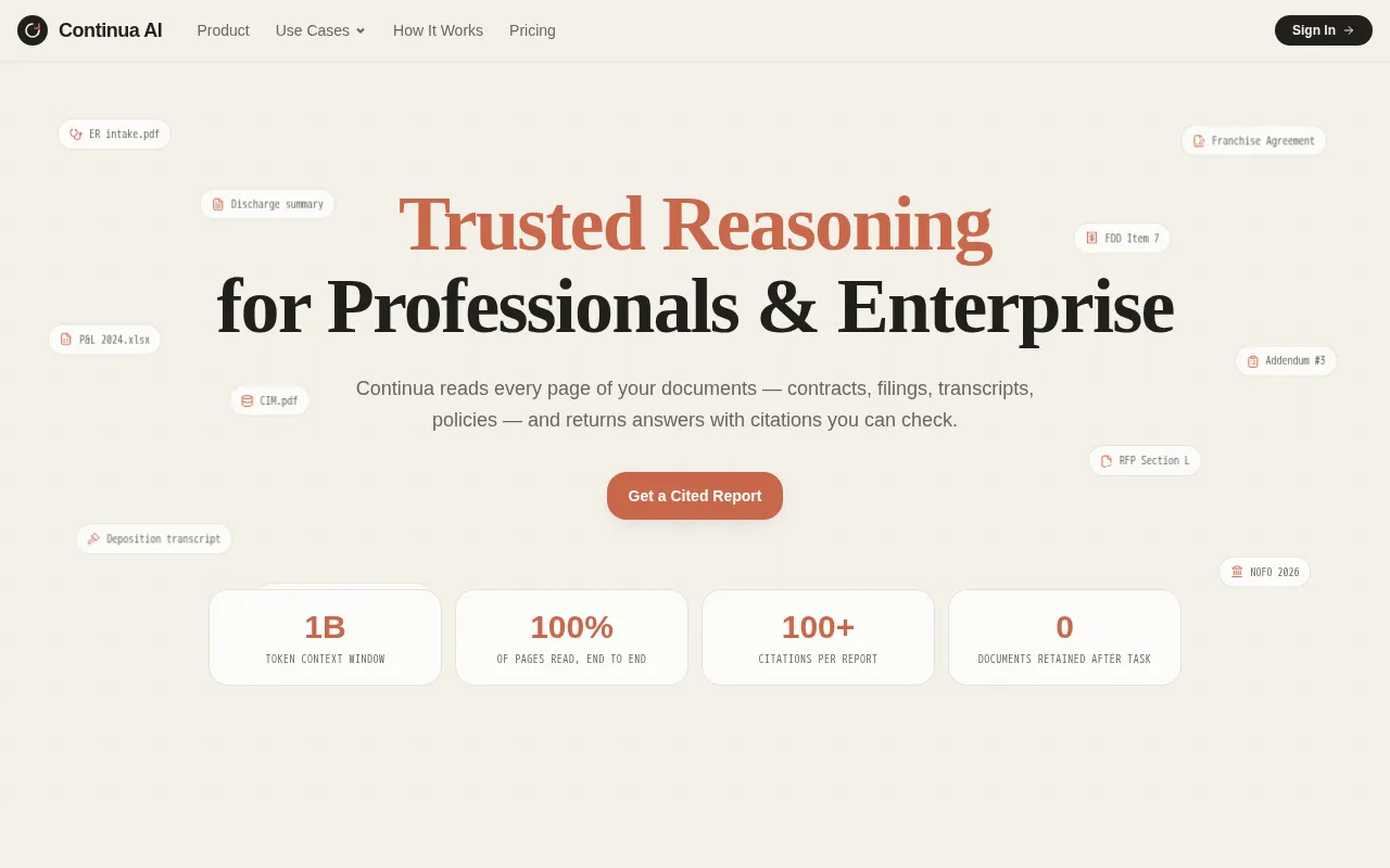 Continua AI — preview screenshot