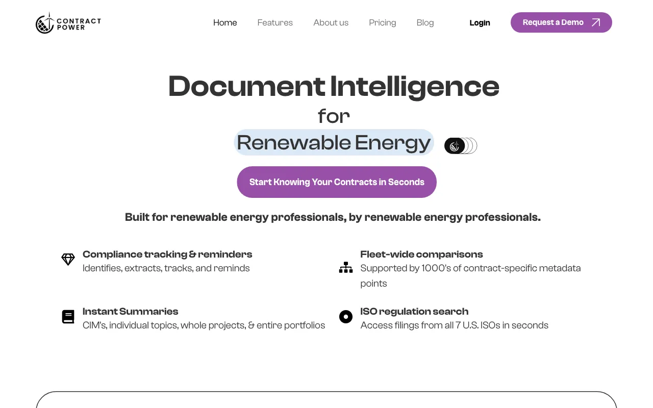 ContractPower AI — preview screenshot