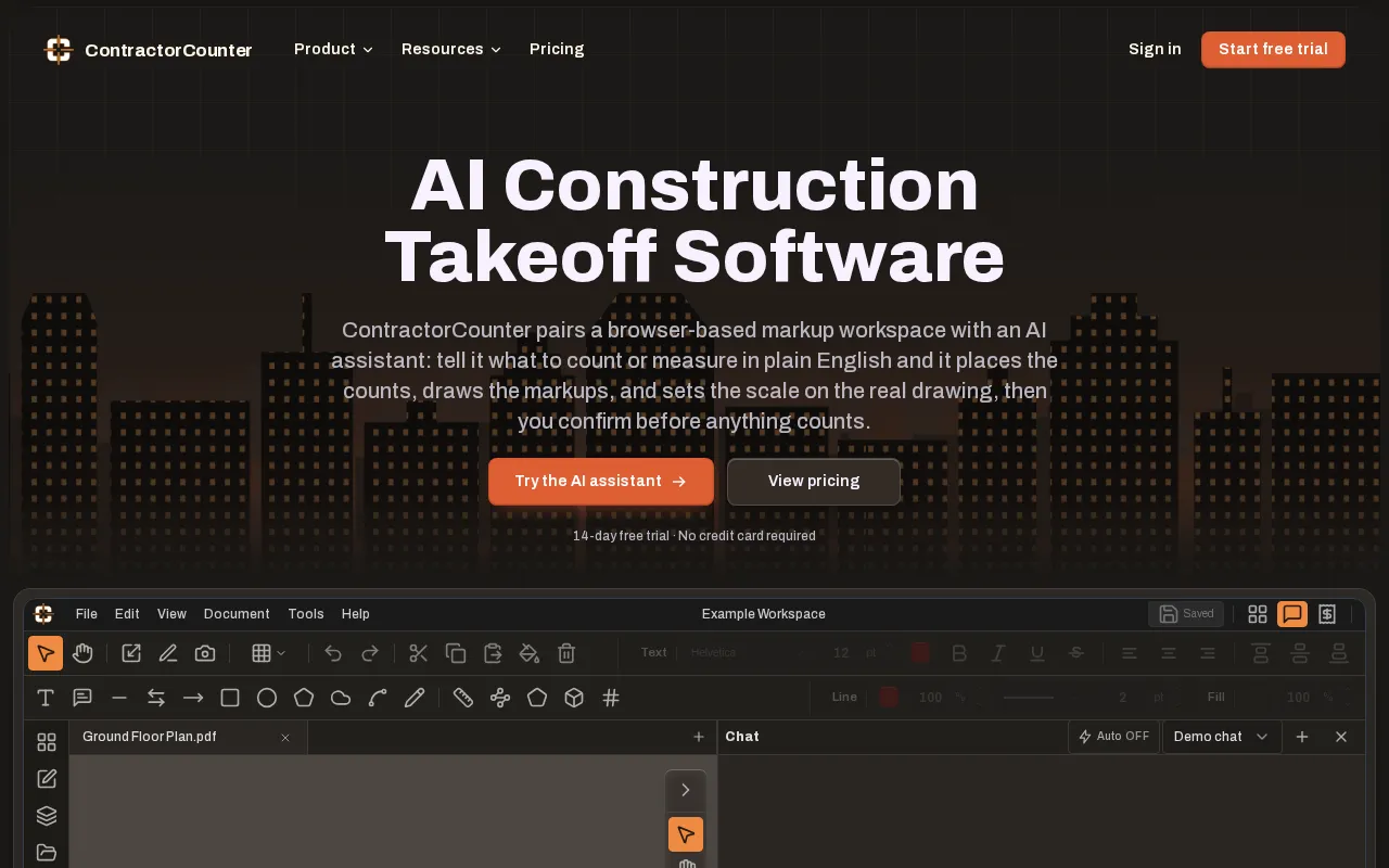 ContractorCounter — preview screenshot