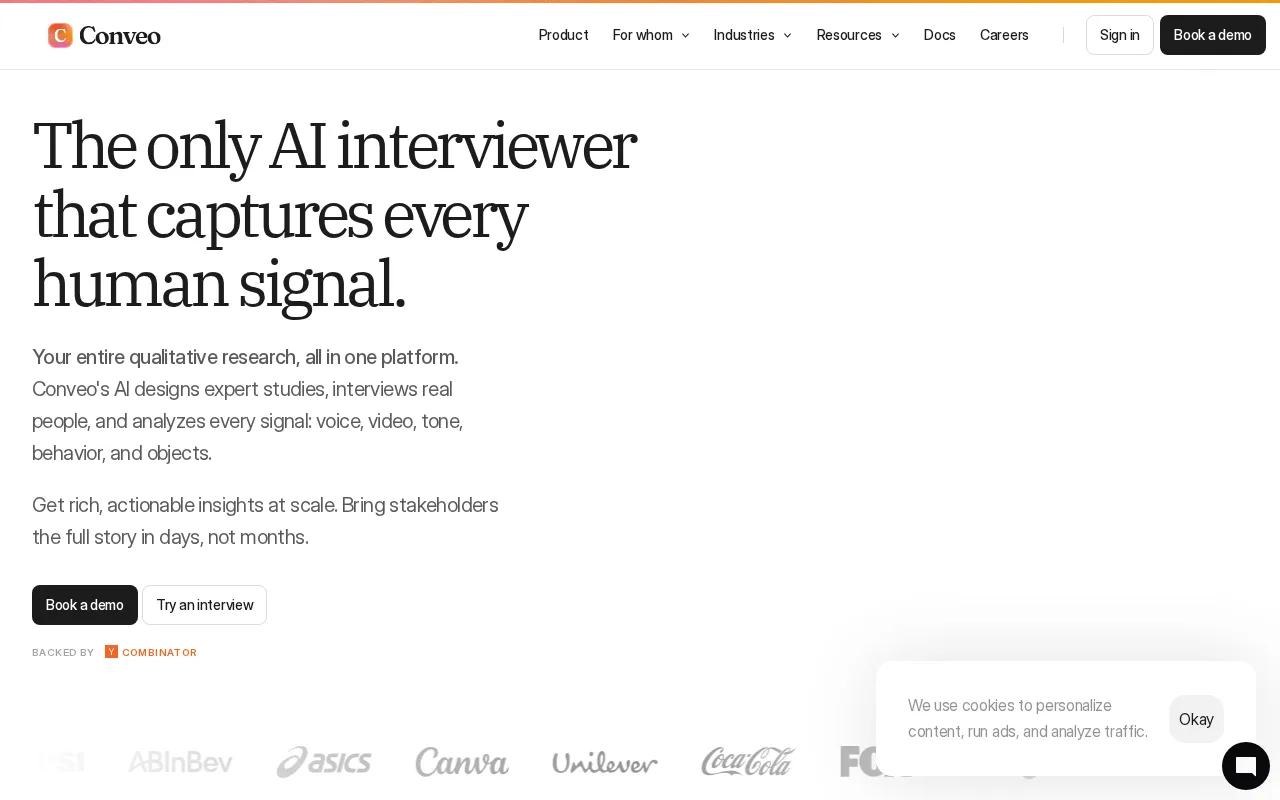 Conveo — preview screenshot