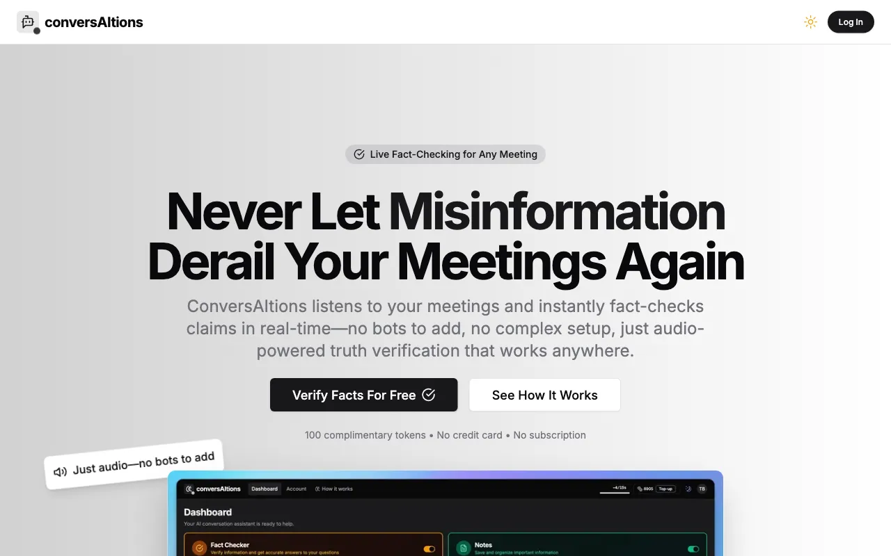 conversAItions — preview screenshot