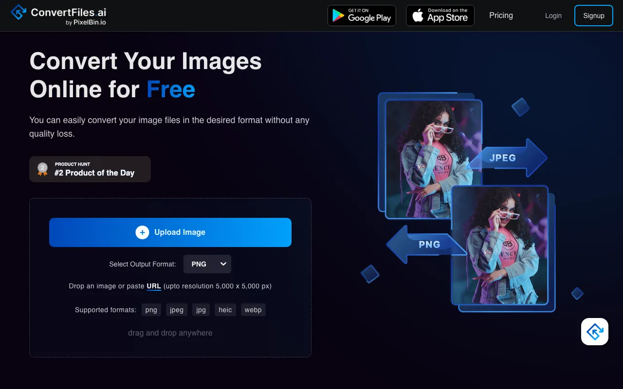 Convertfiles.ai — preview screenshot