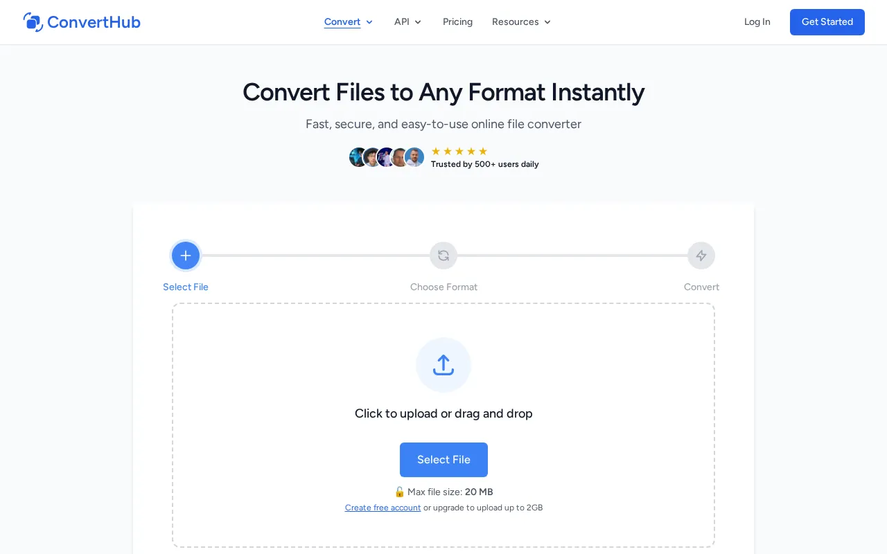 Converthub — preview screenshot