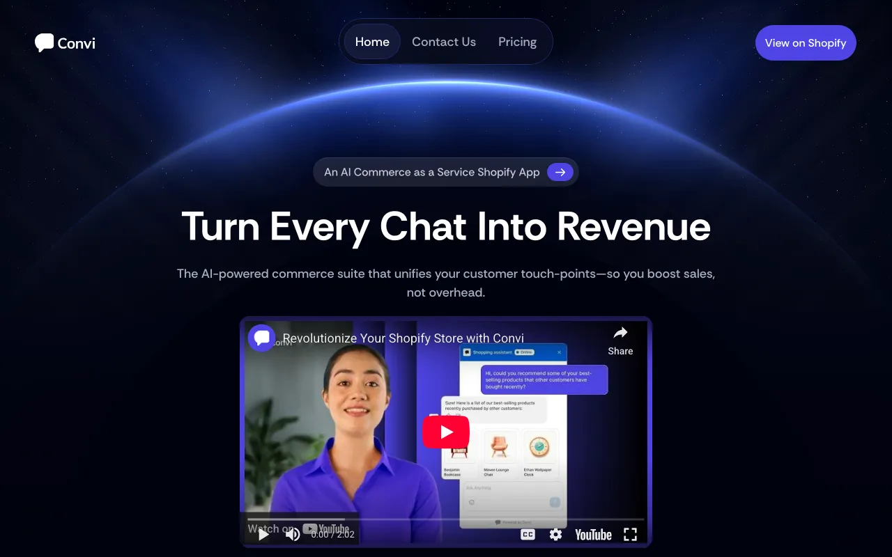 Convi — preview screenshot