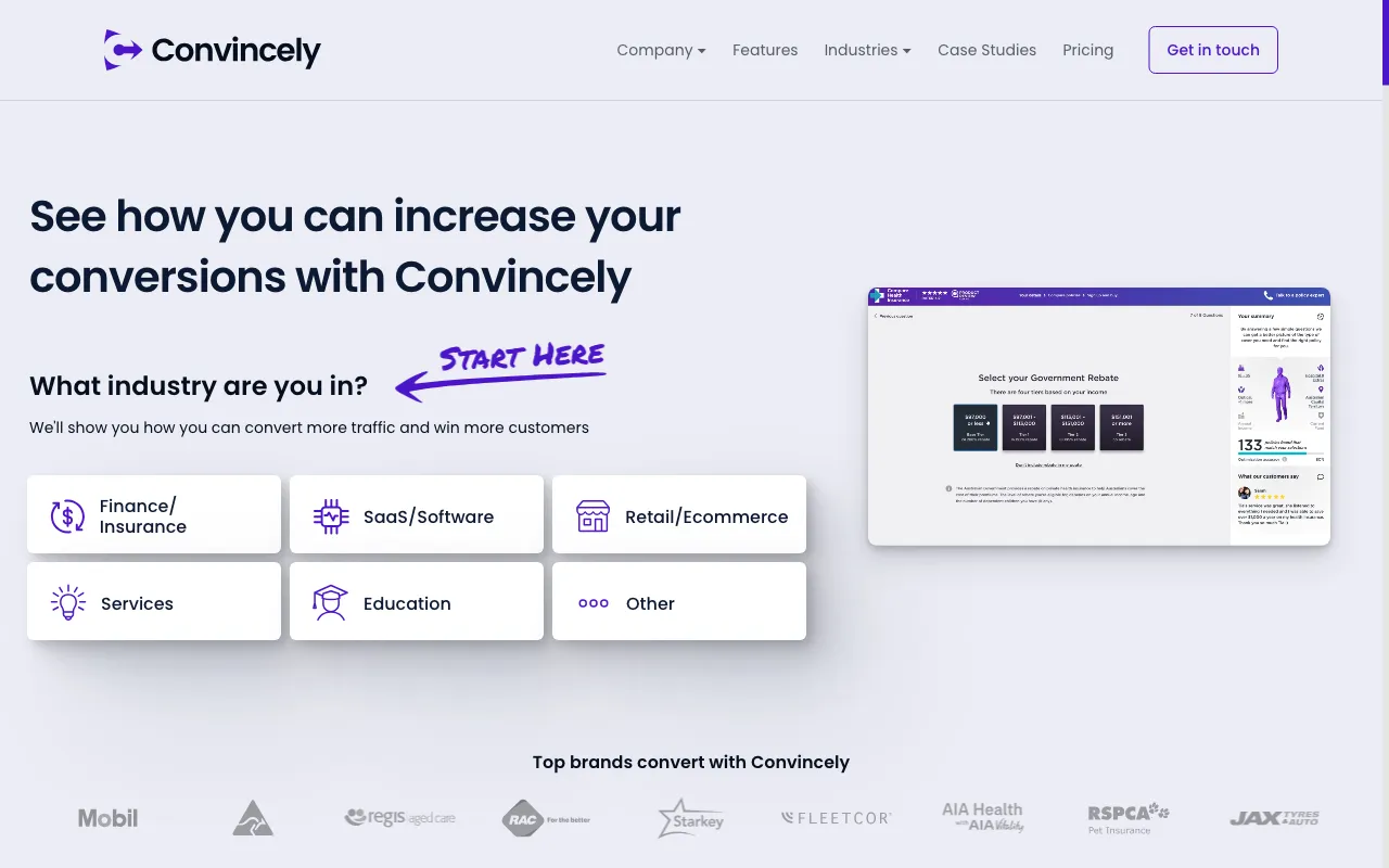 convincely.com — preview screenshot