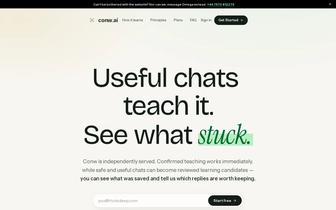 conw.ai — preview screenshot