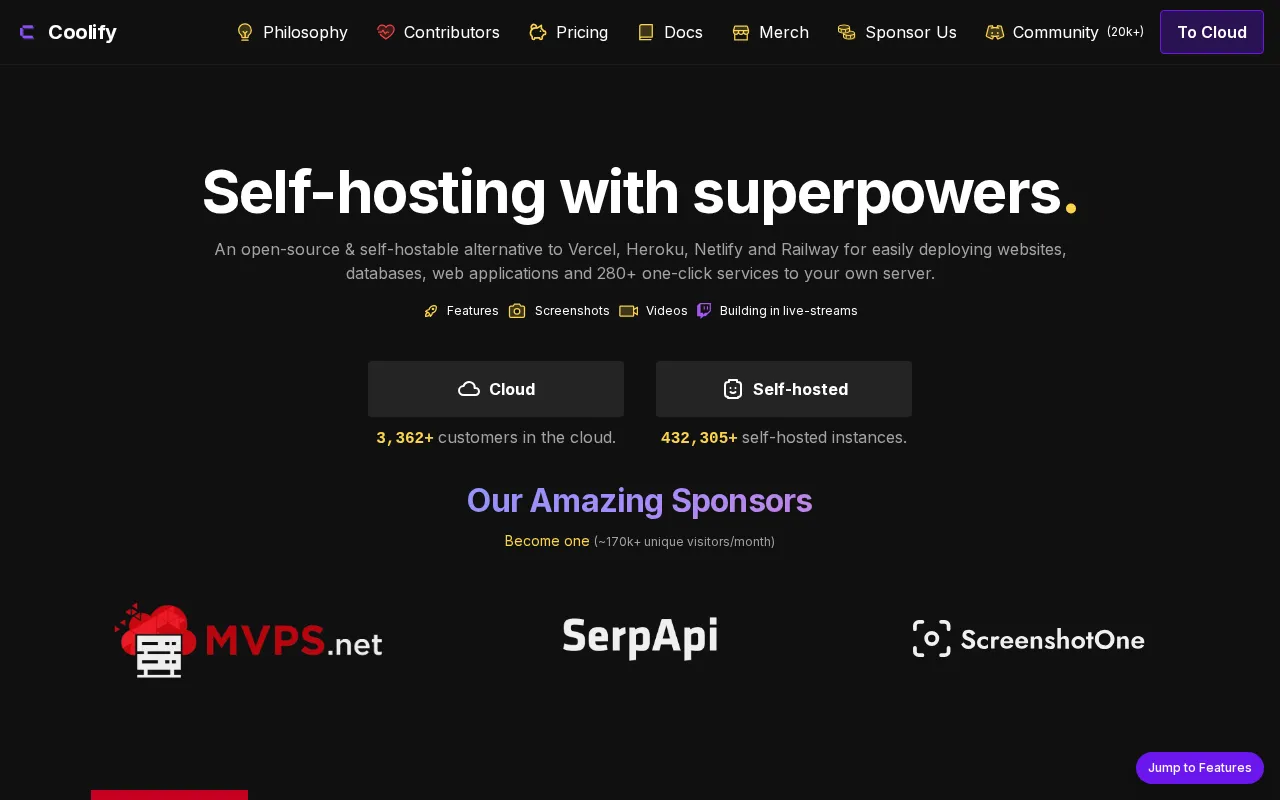 Coolify — preview screenshot