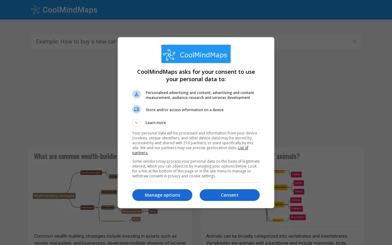 Coolmindmaps — preview screenshot
