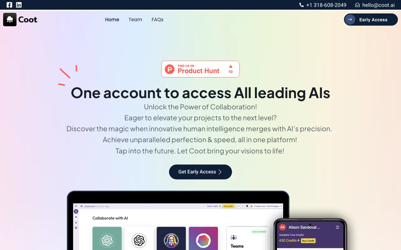 Coot AI — preview screenshot
