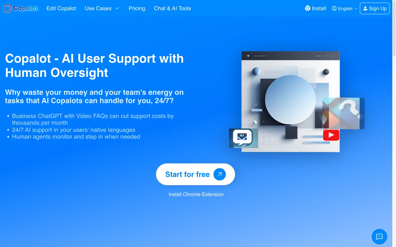 Copalot AI Support — preview screenshot