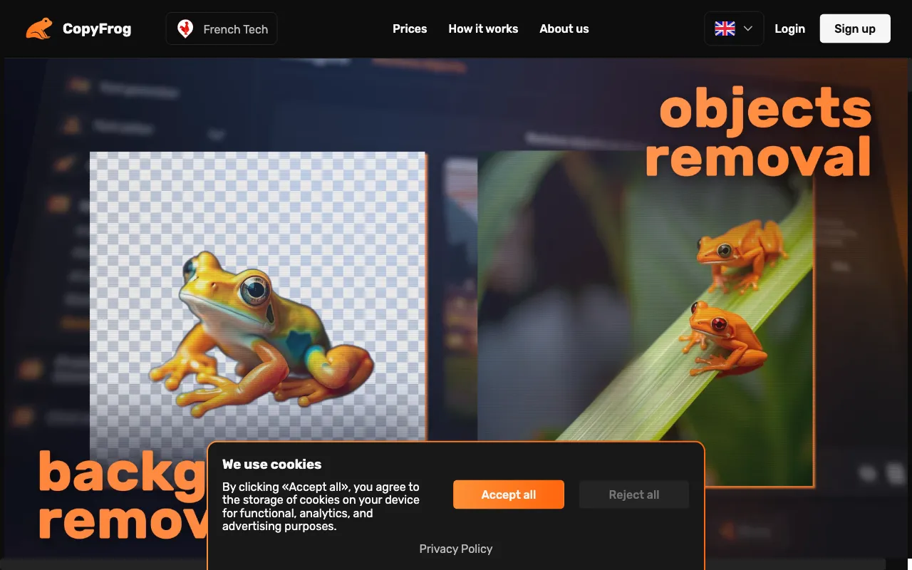 CopyFrog.AI — preview screenshot