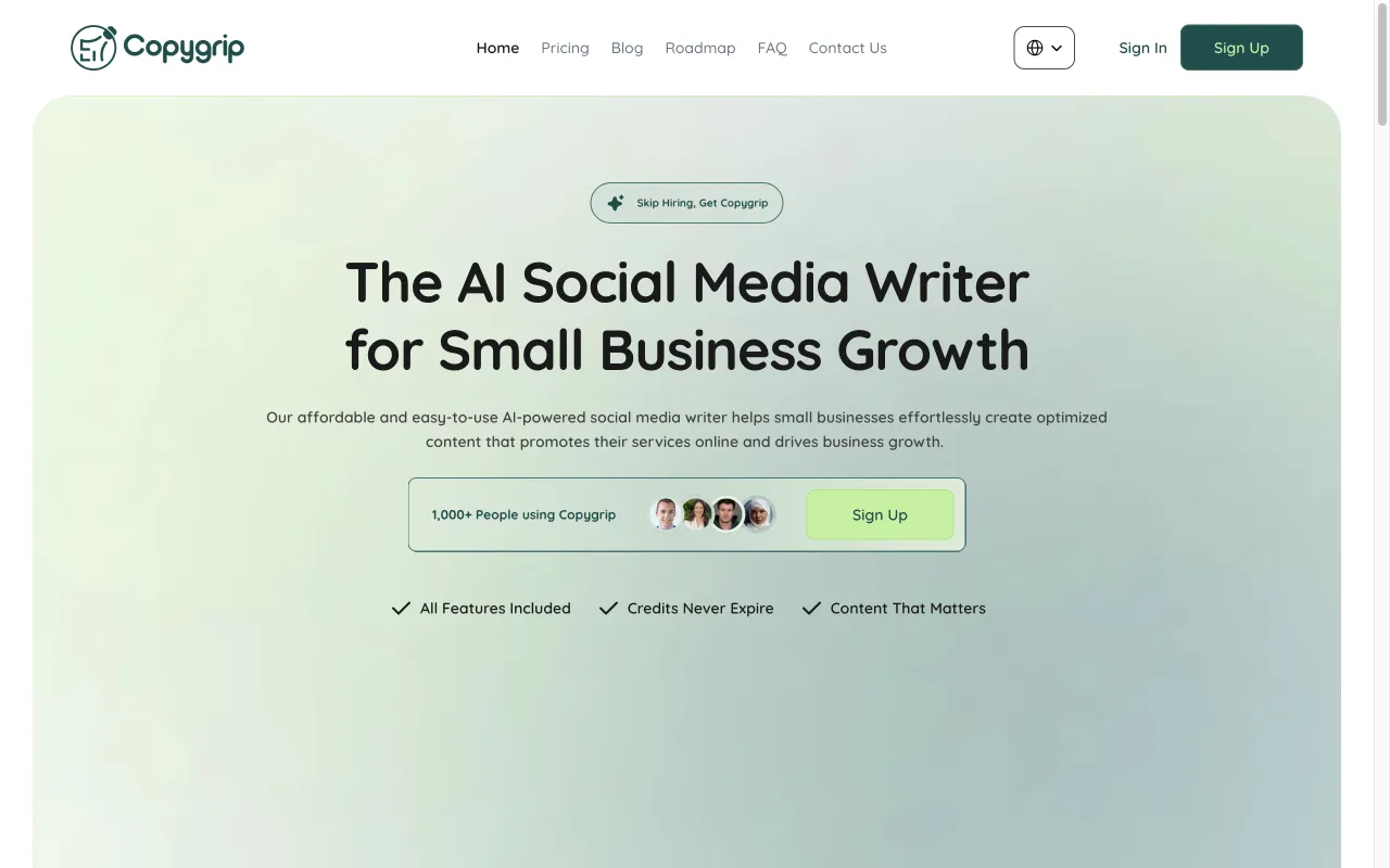 Copygrip — preview screenshot