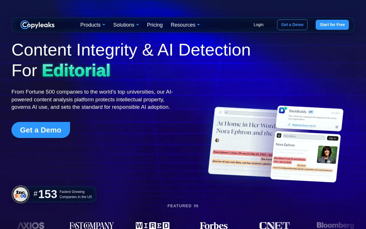 Copyleaks — preview screenshot