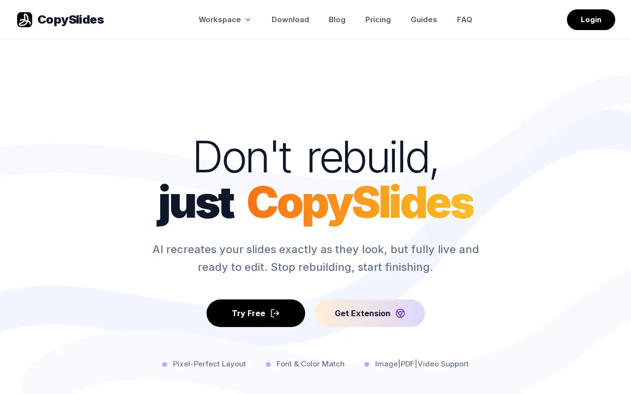 CopySlides — preview screenshot