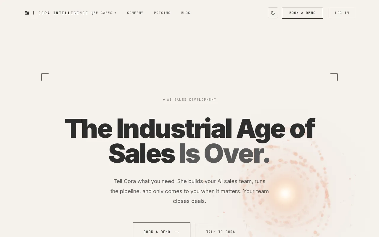 Cora Intelligence — preview screenshot